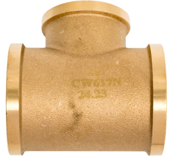Тройник латунный Smart Install В/В/В 1x3/4x1, упак. 5 шт. 52583S 1