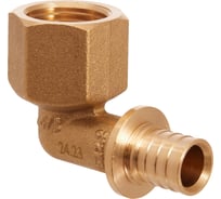 Угольник аксиальный латунный Smart Install 16x2,2- В1/2, упак. 10 шт. 52151S