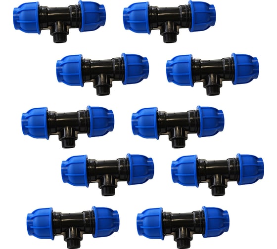 Переходной тройник BOUTTE ПНД 32-3/4НР-32, 10 шт 9275440