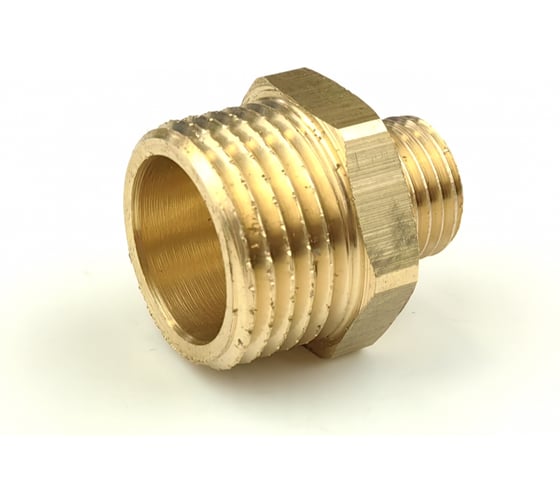 Ниппель латунный переходной Профитт 1/2"-1/4" - 20 шт. 9274788