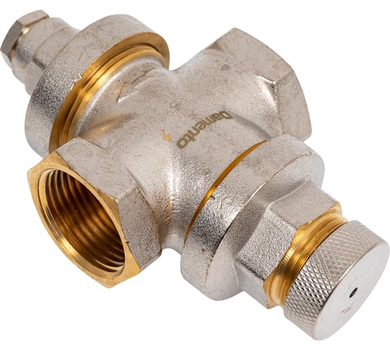 Регулятор давления Damento Clima 3/4" В-В под манометр  016220