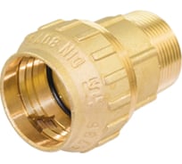 Соединитель с наружной резьбой для труб ПНД 3/4" x 32 3400065