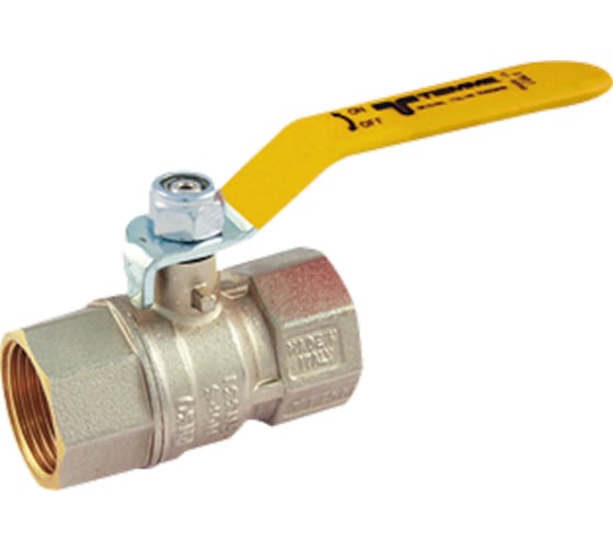 Kран шаровой для газа Tiemme ВВ 2380G07 рычаг сталь. Rp2" DN50 TORNADO 2390005 1