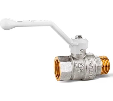 Шаровой кран LD Pride 47.20.В-Н.Р (white) LD 47.313.20 W