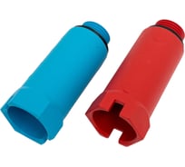 Комплект монтажных заглушек с прокладкой Sankom 5 шт синих и 5 шт красных 01PLBL