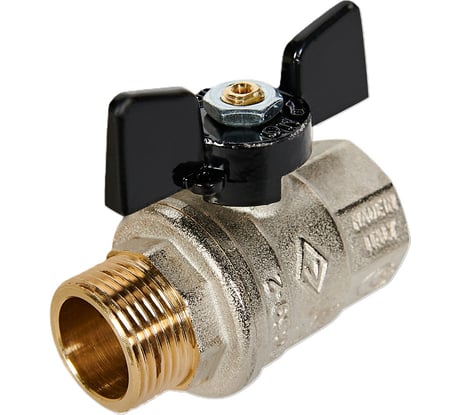 Кран Bugatti OREGON серия 307 НВ 3/4", бабочка, полный проход 03070065