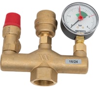 Группа безопасности котла Wattsс теплоиз3bar до 50кВт KSG-MS/VM1530/ISO лат  10005311