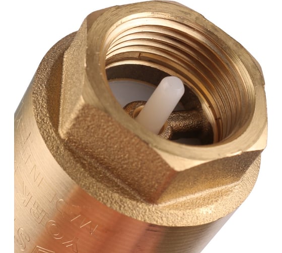 Обратный клапан STOUT 3/4", пружинный, муфтовый, с пластиковым седлом SVC-0012-000020 RG008T8CKL0L52