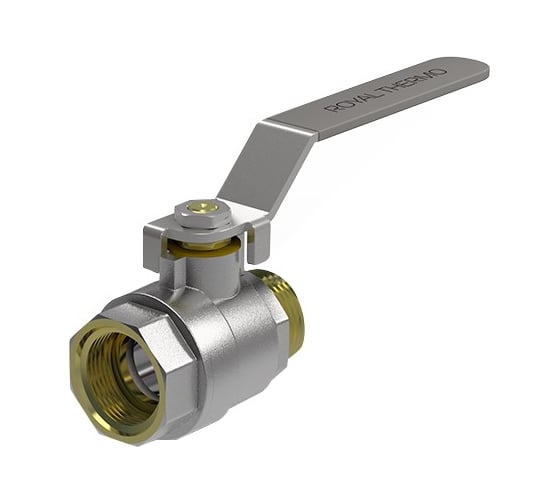 Шаровый кран Royal Thermo EXPERT 1 НВ, стальной рычаг НС-1007537