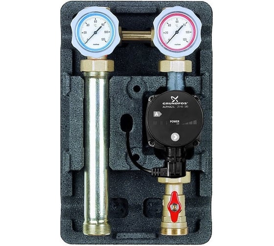 Насосный модуль Watts HK25 (PAS25) (Grundfos Alpha2L 25-60 стандарт) 10026264