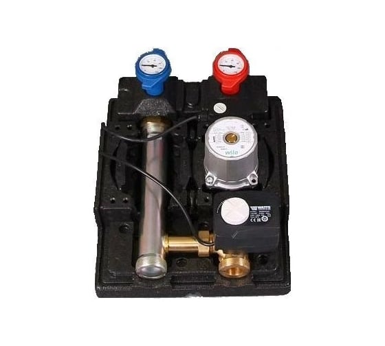 Насосный модуль Watts HKM25 (PASM25) с сервоприводом (Wilo RS 25/6) 10026633
