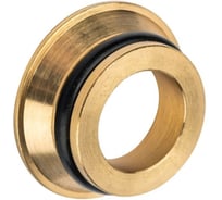 Адаптер евроконус-плоскость RTP, латунь, 3/4", еврослот, желтый, 44734