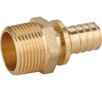 Переходник с наружной резьбой Gappo латунный 32-R 3/4" G1307.3205