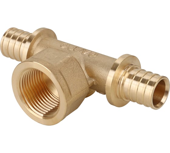 Тройник-переходник с внутренней резьбой Gappo латунный, 25-Rp 3/4"-25 G1306.2505 1