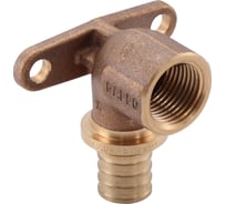 Угольник настенный с внутренней резьбой Gappo бронзовый, 20-Rp 3/4" G2312.2005