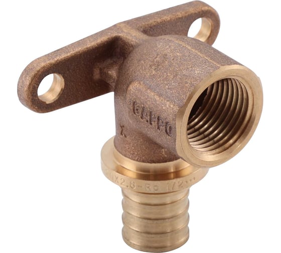 Угольник настенный с внутренней резьбой Gappo бронзовый, 25-Rp 3/4" G2312.2505 1