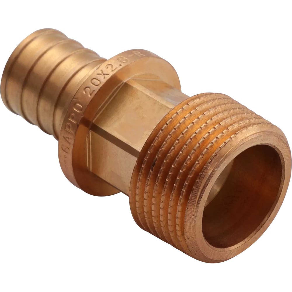 Переходник с наружной резьбой Gappo бронзовый 32-R 1" G2307.3206 ...