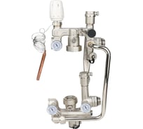 Насосно-смесительный узел для высоко и низкотем пературных контуров Gappo, без насоса, 1", 20-60 С G1490