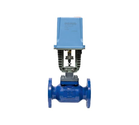 Клапан запорно-регулирующий DN.ru 25ч945п с DAV 2500 24В Ду80 Ру16 Kvs 63 двухходовой исп.Б D230-09564