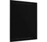 Люк ревизионный EVECS LN фланец, 150х200, нажимной, 172х222, пластик, Black L1520N black 1