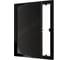 Люк ревизионный EVECS LN фланец, 150х200, нажимной, 172х222, пластик, Black L1520N black 2