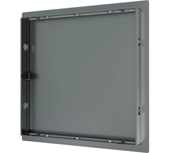 Люк ревизионный EVECS LN фланец, 200x200, нажимной, 224х224, пластик, Gray L2020N gray