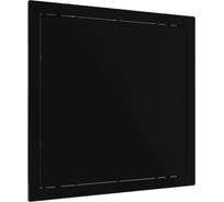 Люк ревизионный EVECS LN фланец, 200x200, нажимной, 224х224, пластик, Black L2020N black
