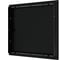 Люк ревизионный EVECS LN фланец, 200x200, нажимной, 224х224, пластик, Black L2020N black 4