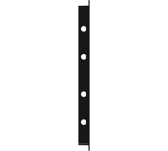 Люк ревизионный EVECS LN фланец, 200х300, нажимной, 223х323, пластик, Black L2030N black
