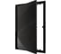 Люк ревизионный EVECS LN фланец, 200х300, нажимной, 223х323, пластик, Black L2030N black 2