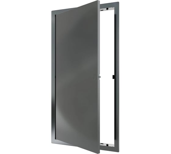 Люк ревизионный EVECS LN фланец, 200х400, нажимной, 223х423, пластик, Gray L2040N gray