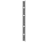 Люк ревизионный EVECS LN фланец, 200х400, нажимной, 223х423, пластик, Gray L2040N gray 3