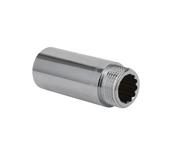 Удлинитель Gappo ВР-НР, хромированный 3/4" x 40 мм G2221.05040