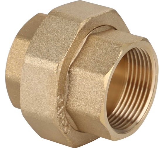 Американка прямая Gappo латунная, ВР-ВР 3/4" G1225.05 1