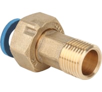 Американка с накидной гайкой Gappo латунная, НР-ВР 3/4" G1229.05