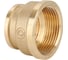 Муфта переходная Gappo латунная, ВР-ВР 1 1/4" х 1/2" G1202.0704 1