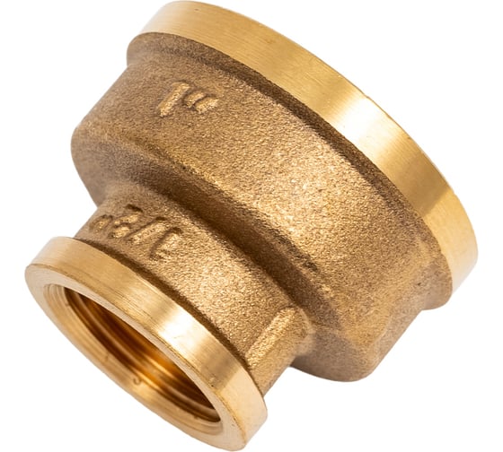 Муфта переходная Gappo латунная, ВР-ВР 1" х 1/2" G1202.0604