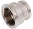 Муфта переходная никелированная Gappo ВР-ВР 3/4" х 1/2" G2202.0504 2