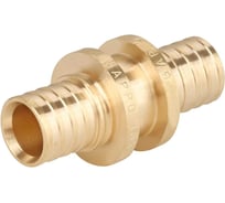 Муфта соединительная равнопроходная Gappo латунная, 20 G1302.2020