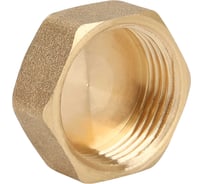 Заглушка латунная Gappo ВР 1 1/4" G1218.07