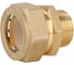 Муфта обжимная Gappo прямая с наружной резьбой 15x3/4" G1252.1505 1