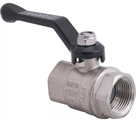 Кран шаровой полнопроходной Gappo рычаг из алюминия, ВР-НР 1/2" x 1/2" G227.04