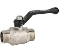 Шаровой кран Gappo полнопроходной НР-НР, рычаг из алюминия 1/2" x 1/2" G229.04