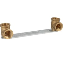 Планка установочная для смесителя Gappo ВР-ВР, латунная 1/2" х 1/2" G1235.0404