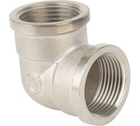 Угольник 90 ВР-ВР никелированный Gappo 1/2" (уп. из 10 шт.) G2206.04