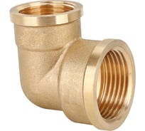Угольник Gappo 90 гр, ВР-ВР, латунный, 3/4" х 1/2" G1206.0504