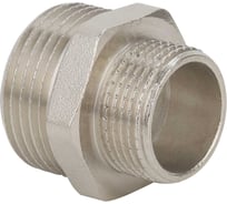 Ниппель переходной Gappo НР-НР, никелированный, 1/2" х 3/8" G2205.0403