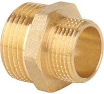 Ниппель переходной Gappo НР-НР, латунный, 1 1/2" х 1" G1205.0806