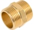Ниппель НР-НР латунный Gappo 3/4" (уп. из 10 шт.) G1204.05 1
