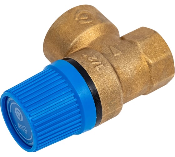 Клапан предохранительный Gappo ВР-ВР 1/2" x 3/4" x 6 бар G1456.1